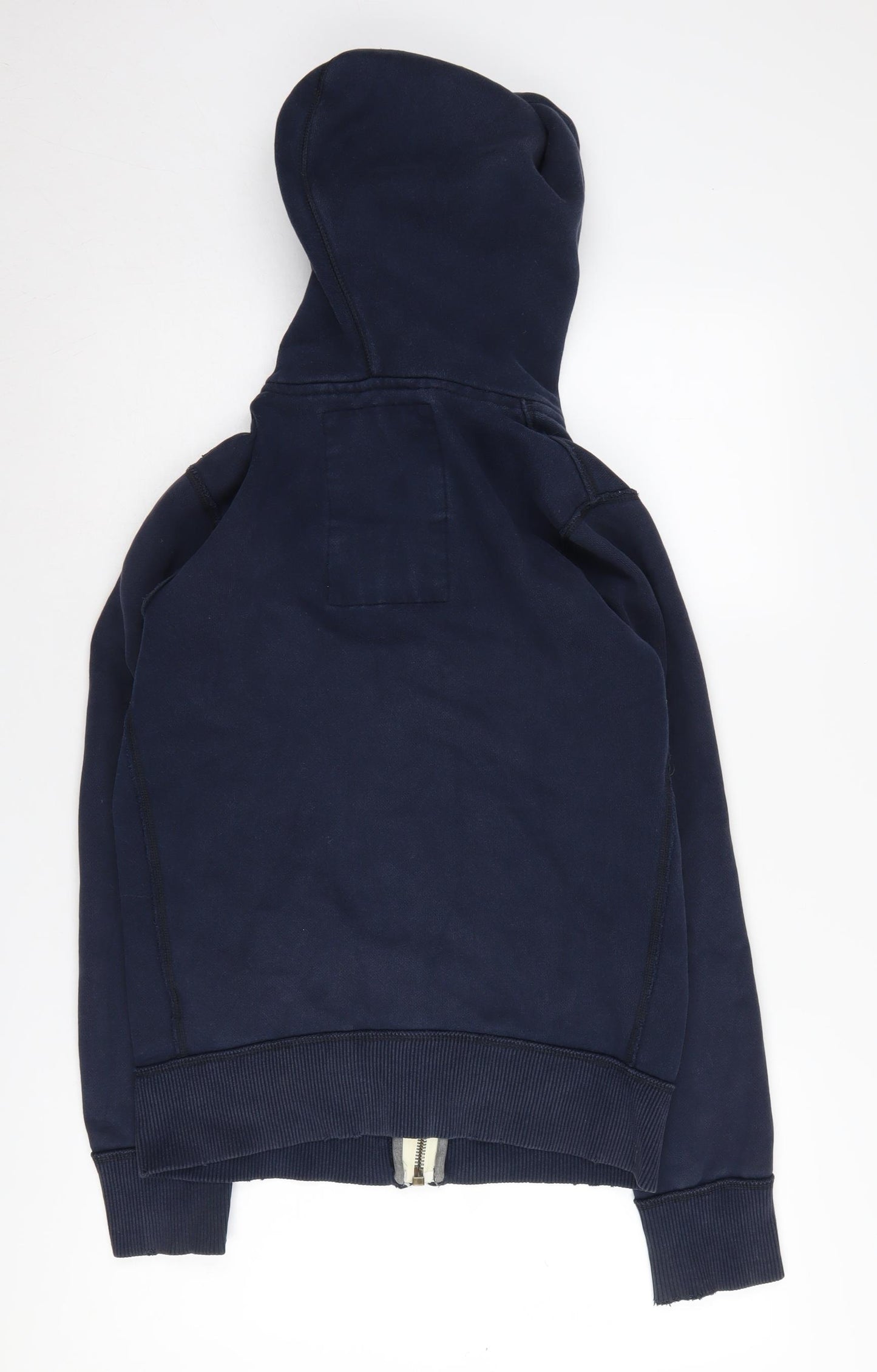 Abercrombie & Fitch Men's Blue Full Zip Hoodie S