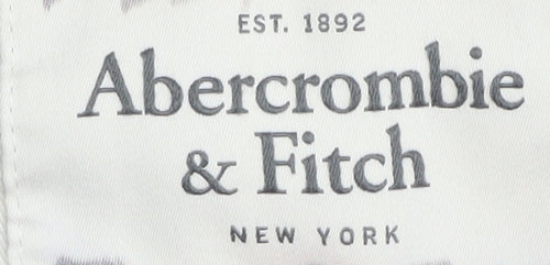 Abercrombie & Fitch Men's Blue Full Zip Hoodie S