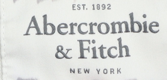 Abercrombie & Fitch Men's Blue Full Zip Hoodie S
