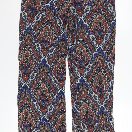 ONLY Women's Multicoloured Cropped Trousers Size 12