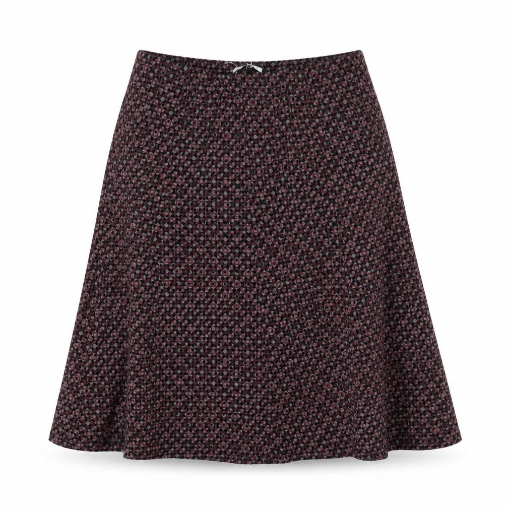 Front view of Marks & Spencer Women's Geometric Skirt, size 12