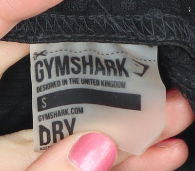 Gymshark Men's Black Athletic Shorts, Size S