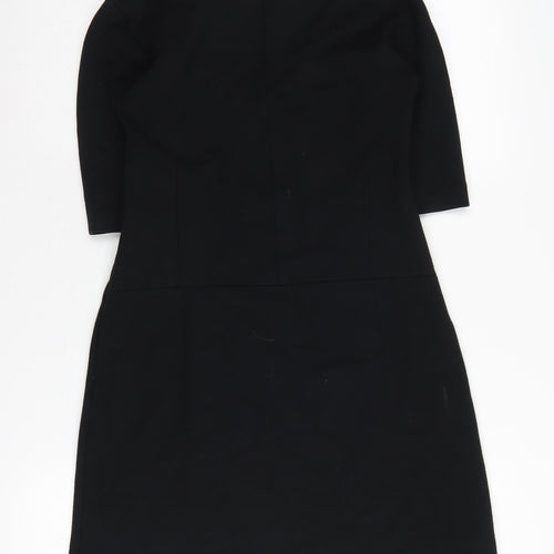 Gap Women's Black XS Knee Length Sheath Dress