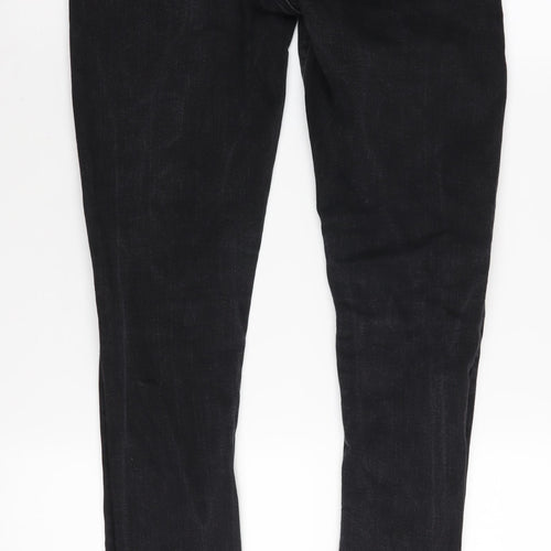 ASOS Women's Black Skinny Jeans L Slim Fit Denim