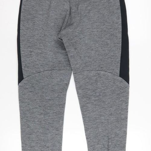 Puma Men's Grey Jogger Trousers - Size S, Regular Fit