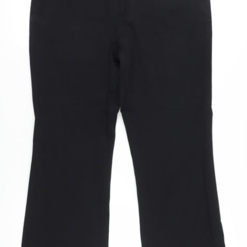 Tommy Hilfiger Women's Black Trousers, Size 14