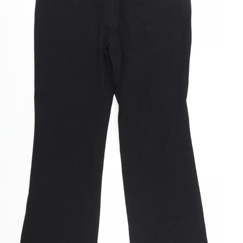 Tommy Hilfiger Women's Black Trousers, Size 14