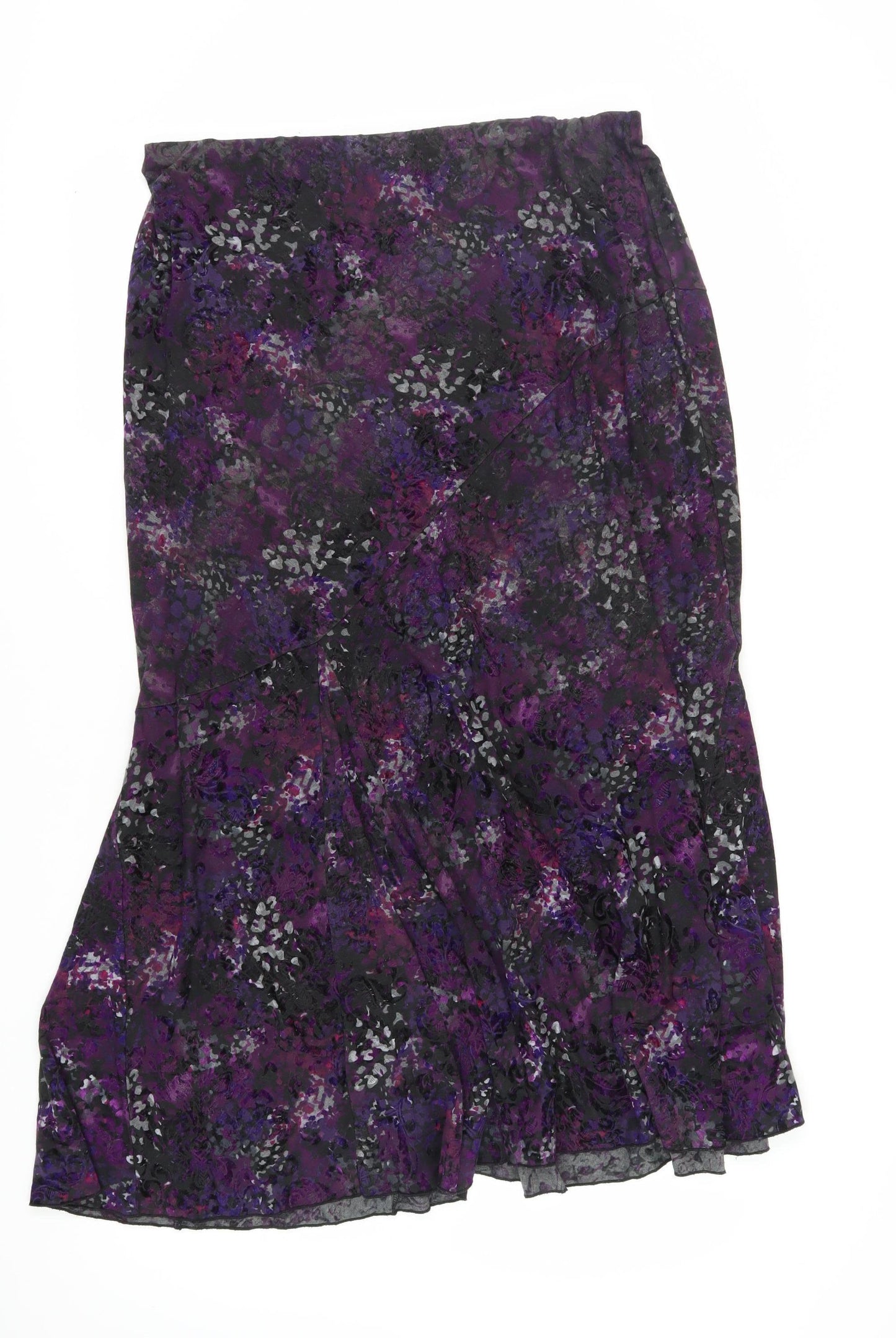 Marks and Spencer Women's Floral Midi Skirt, Size 18