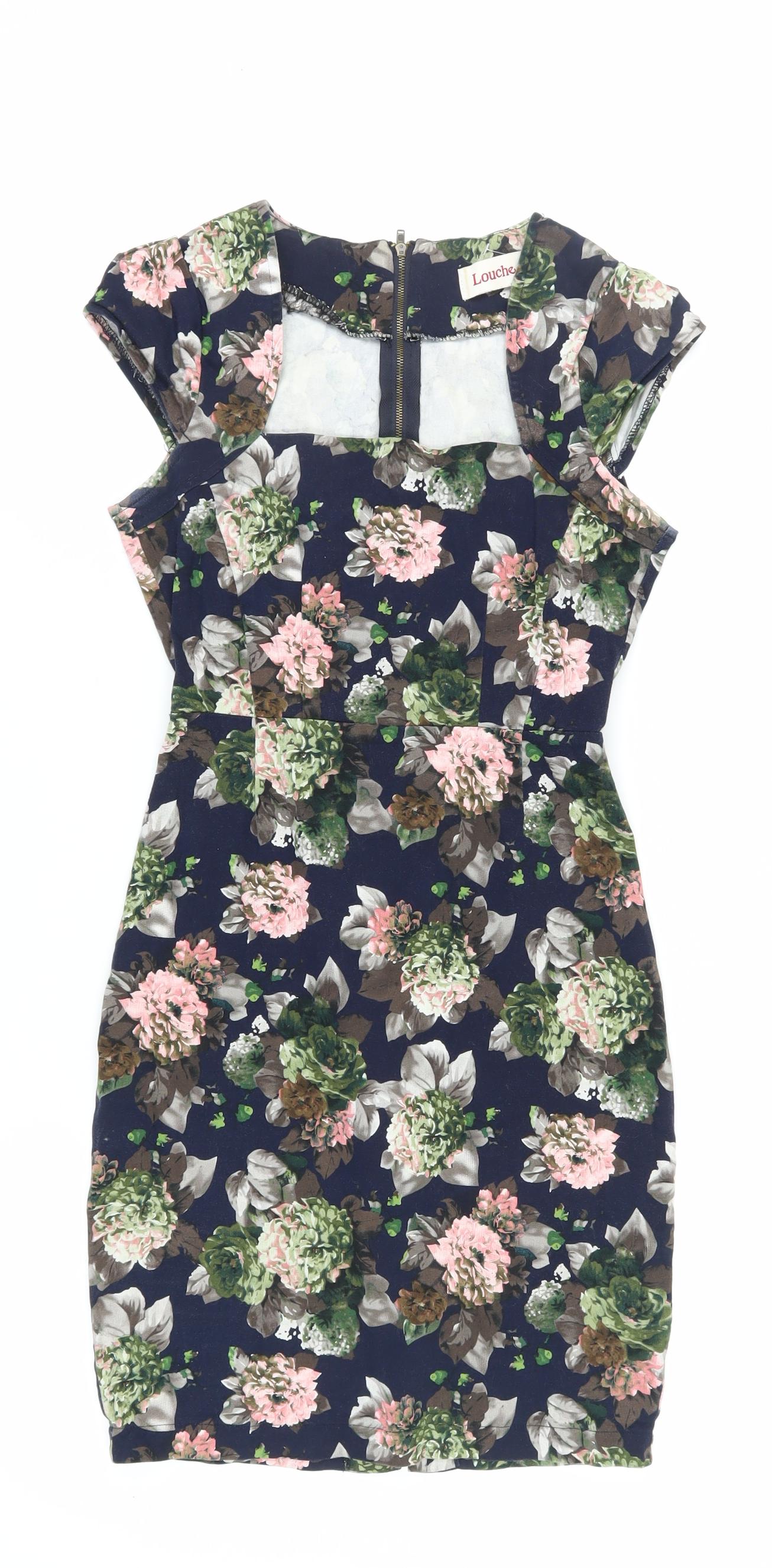 Louche Women's Floral Bodycon Dress Size 8