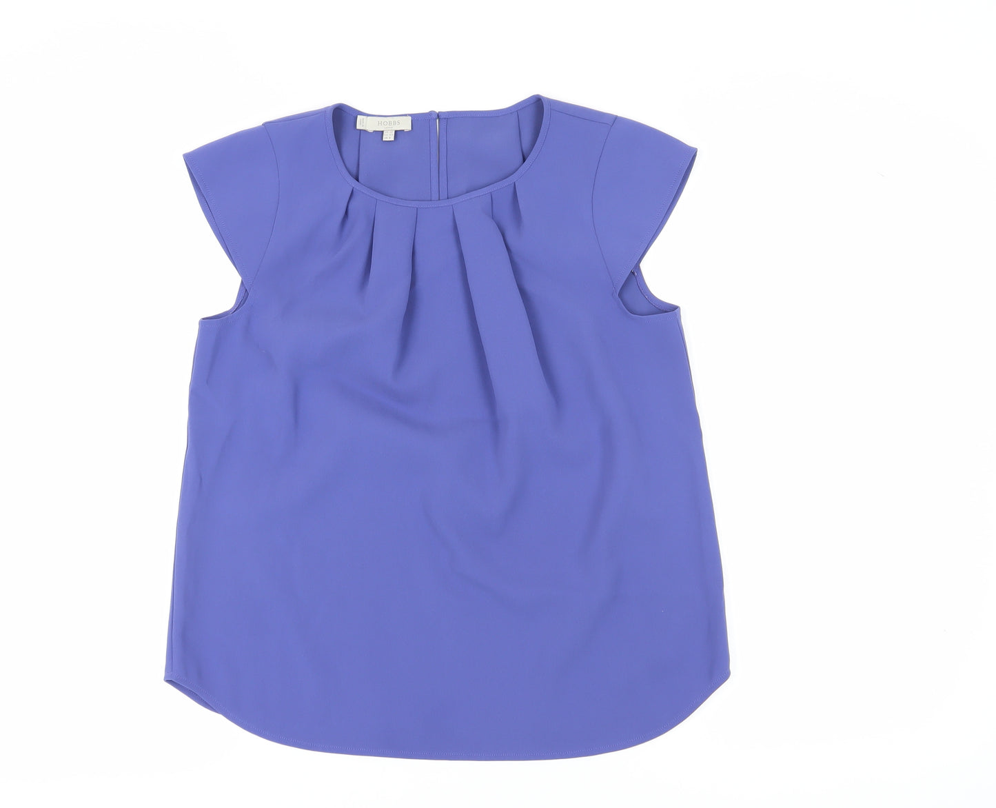 Hobbs Women's Blue Sleeveless Blouse Size 12