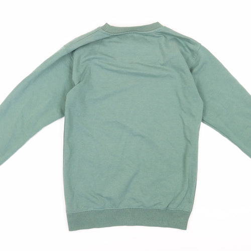 Little White Lies Green Camouflage Sweatshirt XS
