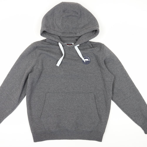 SoulCal & Co Men's Grey Pullover Hoodie Size L