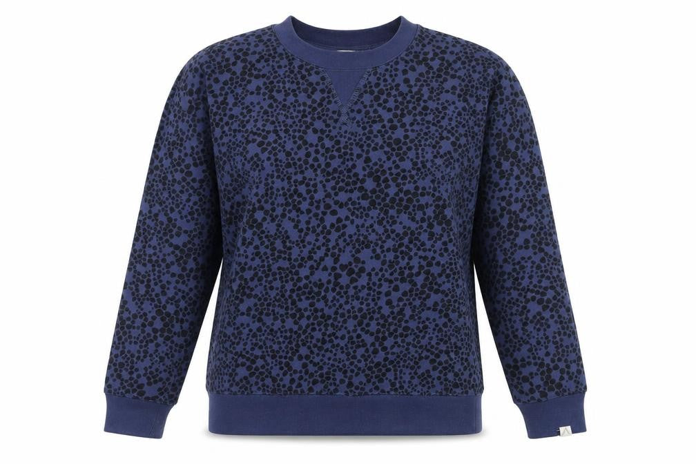 Front view of John Lewis Women's Blue XS Pullover Sweatshirt