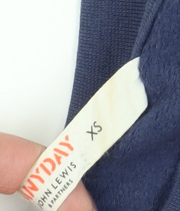 John Lewis Women's Blue XS Pullover Sweatshirt