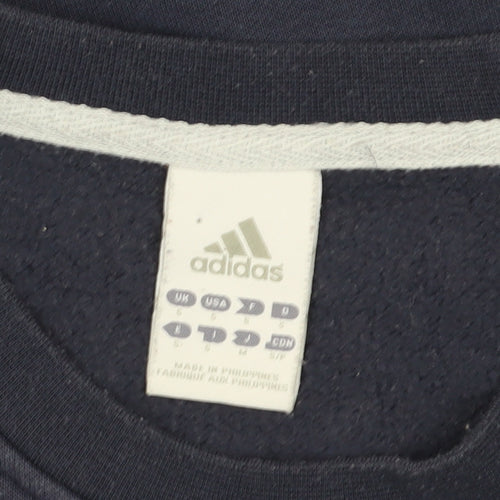 Adidas Unisex Blue S Pullover Sweatshirt