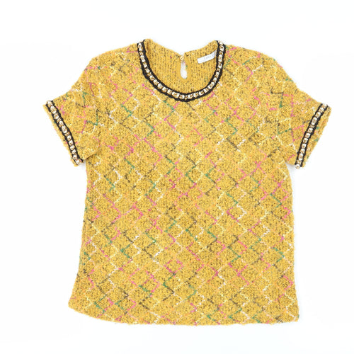 Zara Women's Multicoloured Tunic Blouse Size 12