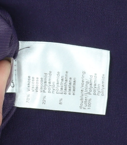 Lucia Women's Purple Pencil Skirt Size 12