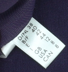 Lucia Women's Purple Pencil Skirt Size 12