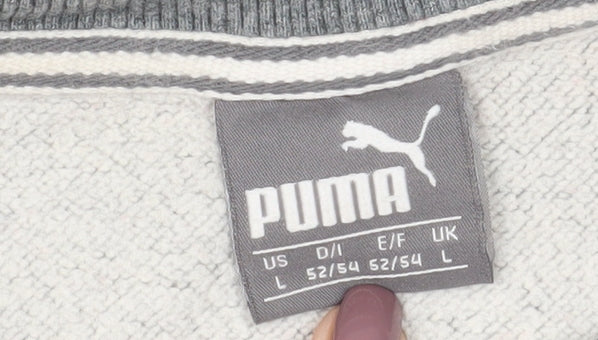 Puma Men's Grey Pullover Sweatshirt L