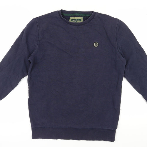 Nicholas Deakins Men's Blue Pullover Sweatshirt M