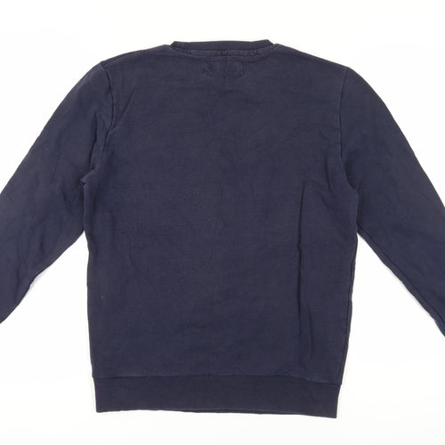 Nicholas Deakins Men's Blue Pullover Sweatshirt M