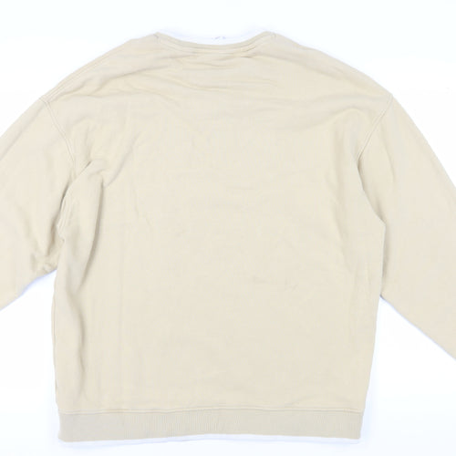 Puma Men's Beige Pullover Sweatshirt L