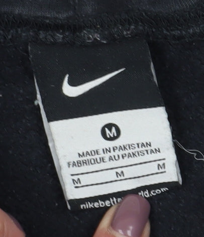Nike Unisex Black Medium Pullover Hoodie