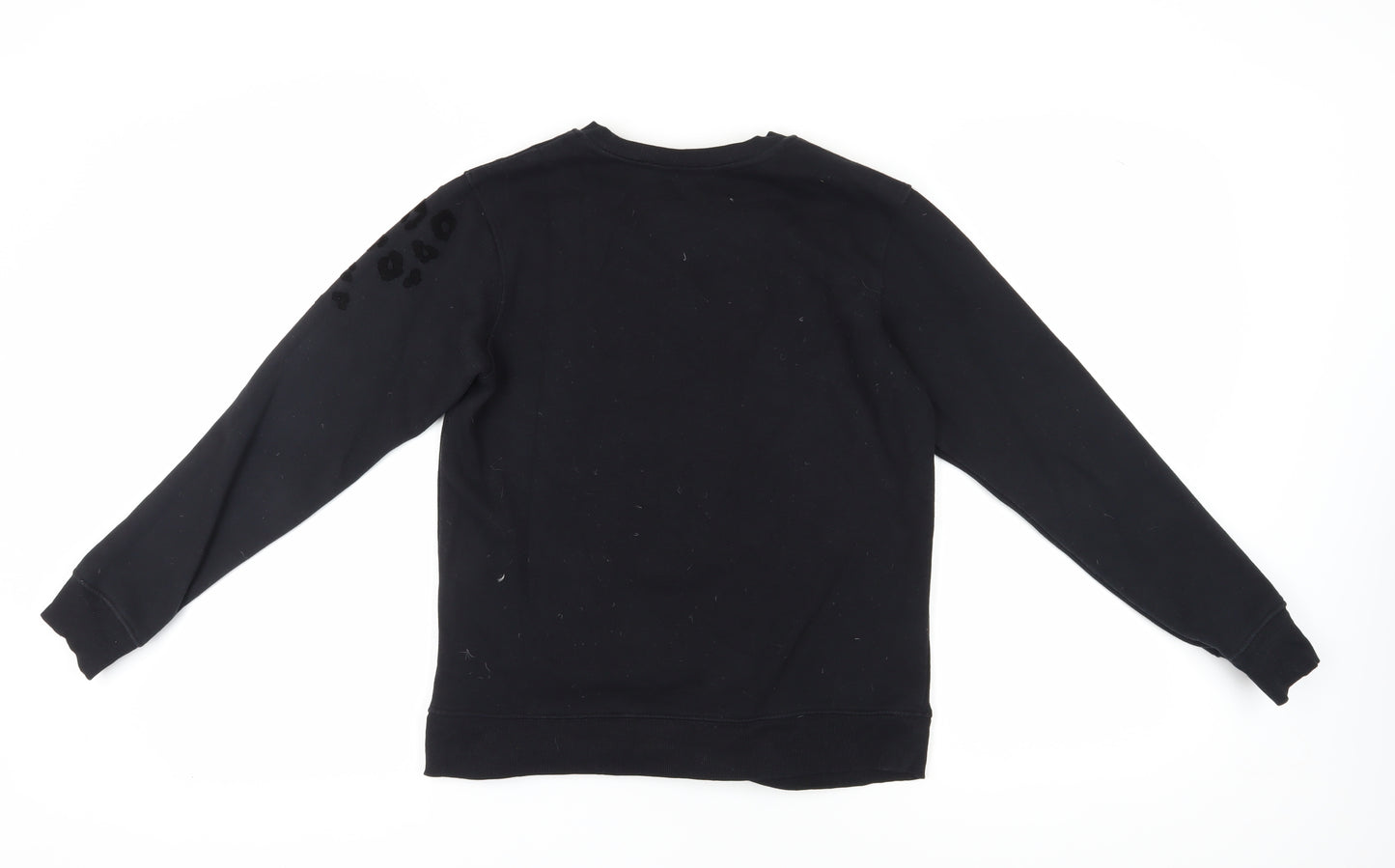 Marks and Spencer Black XS Women’s Animal Print Sweatshirt