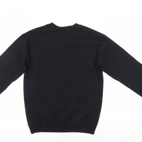 Harry Potter Black Unisex Logo Sweatshirt, S, Casual