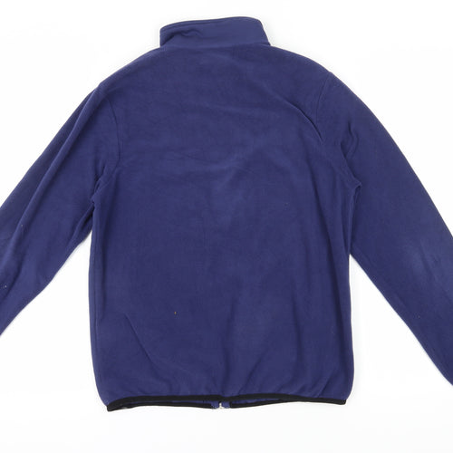 Kappa Unisex Blue Fleece Jacket M Casual Sports