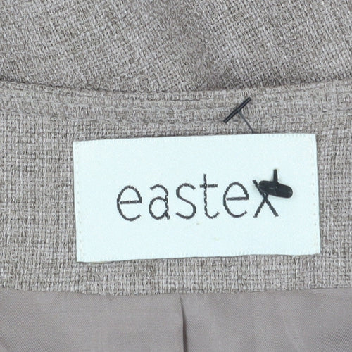 Eastex Women's Beige 3/4 Sleeve Suit Jacket Size 16