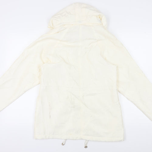 Mudo Collection Women's Ivory Parka Jacket M