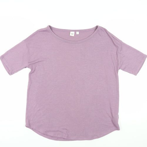 GAP Women's Purple M Basic T-Shirt Casual Wear