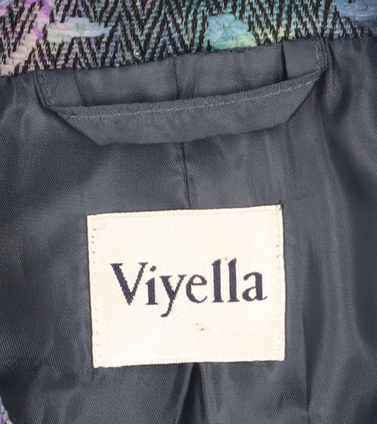 Viyella Women's Multicoloured Floral Jacket Size 18 Classic