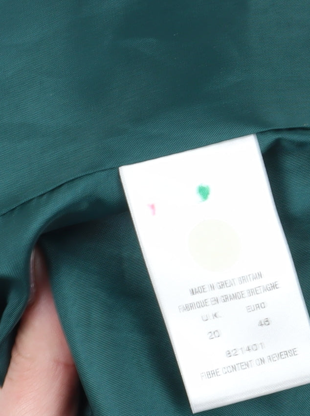 Eastex Women's Green Suit Jacket Size 20 - Formal, Autumn
