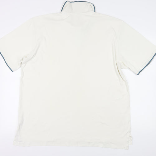 Ashworth Men's White 2XL Cotton Dress Shirt