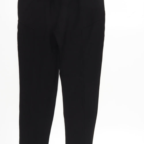 Zara Women's Black Skinny Trousers Size 12