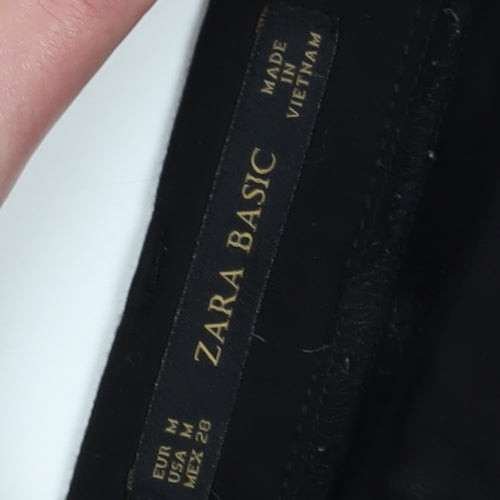 Zara Women's Black Skinny Trousers Size 12