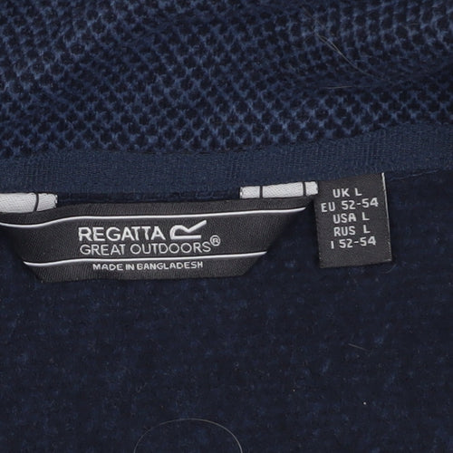 Regatta Men's Blue Windbreaker Jacket L Outdoor