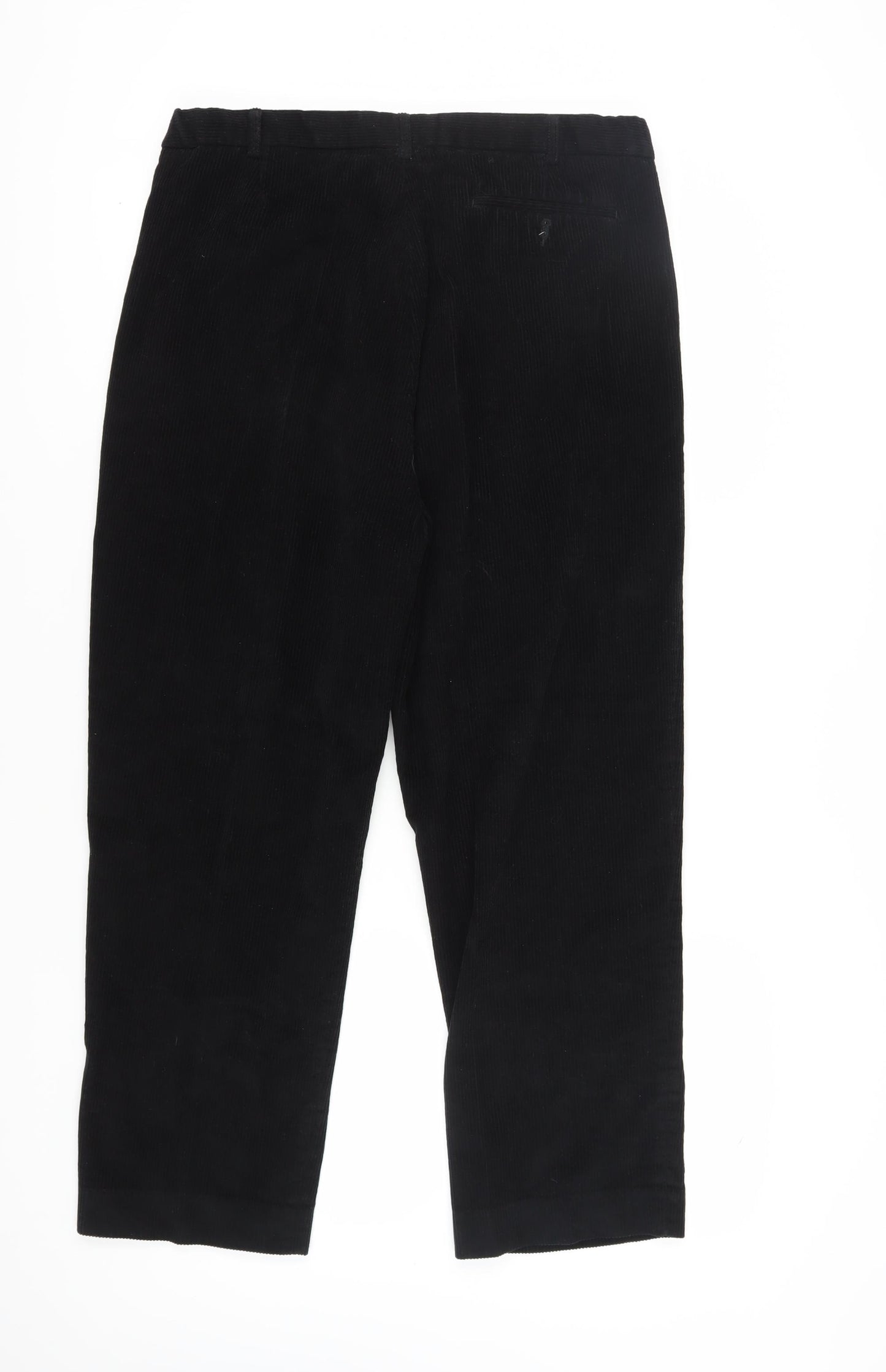 Chums Men's Black Corduroy Trousers 38 Waist 29 Leg