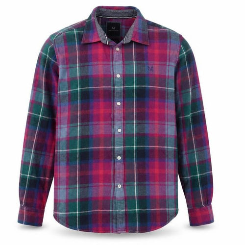 Crew Clothing Men's Multicoloured XL Slim Fit Plaid Shirt
