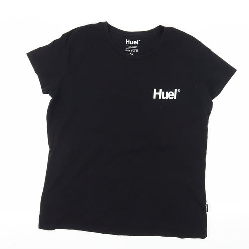 Huel Black XL T-Shirt Men Unisex Adults Cotton