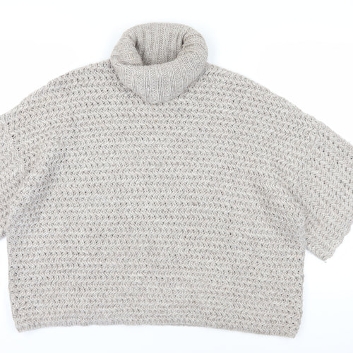Phase Eight Women's Beige Roll Neck Knit Jumper