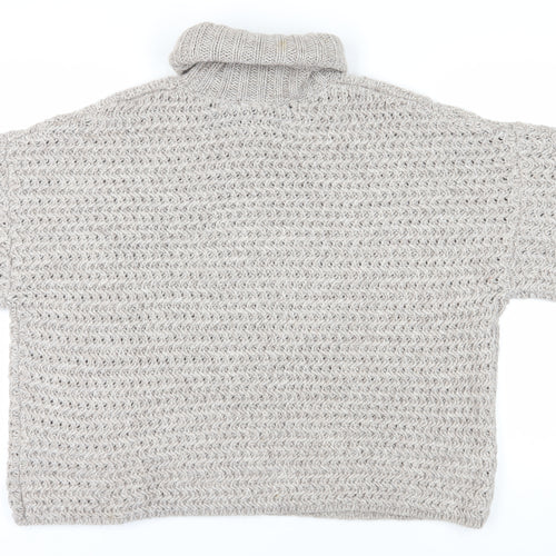 Phase Eight Women's Beige Roll Neck Knit Jumper