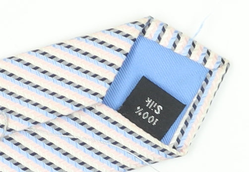 Jeff Banks Men's Multicoloured Silk Slim Tie