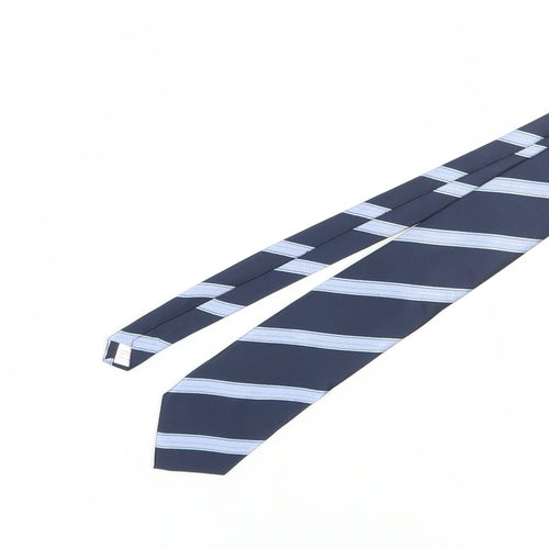 Jeff Banks Men's Blue Striped Tie