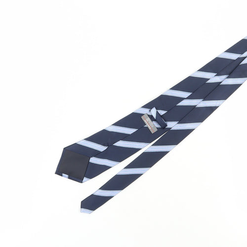 Jeff Banks Men's Blue Striped Tie