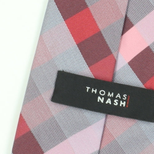 Thomas Nash Men's Multicoloured Plaid Tie
