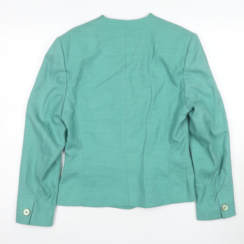 Viyella Women’s Green Size 8 Blazer Suit Jacket