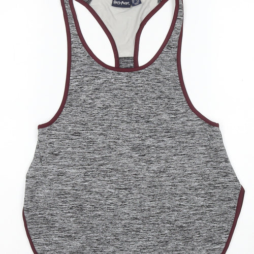 Harry Potter Unisex Grey Tank Top S Jersey Novelty